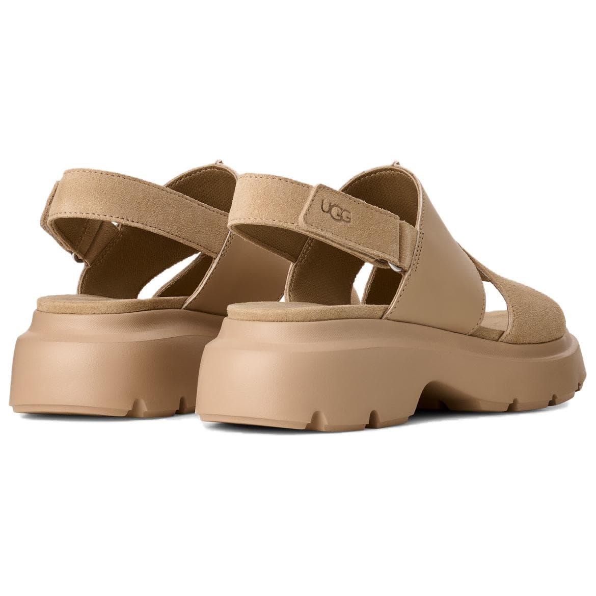 Шлёпанцы UGG Calimuze One Шнуровые Сандалии Женские Песочный - изображение 3