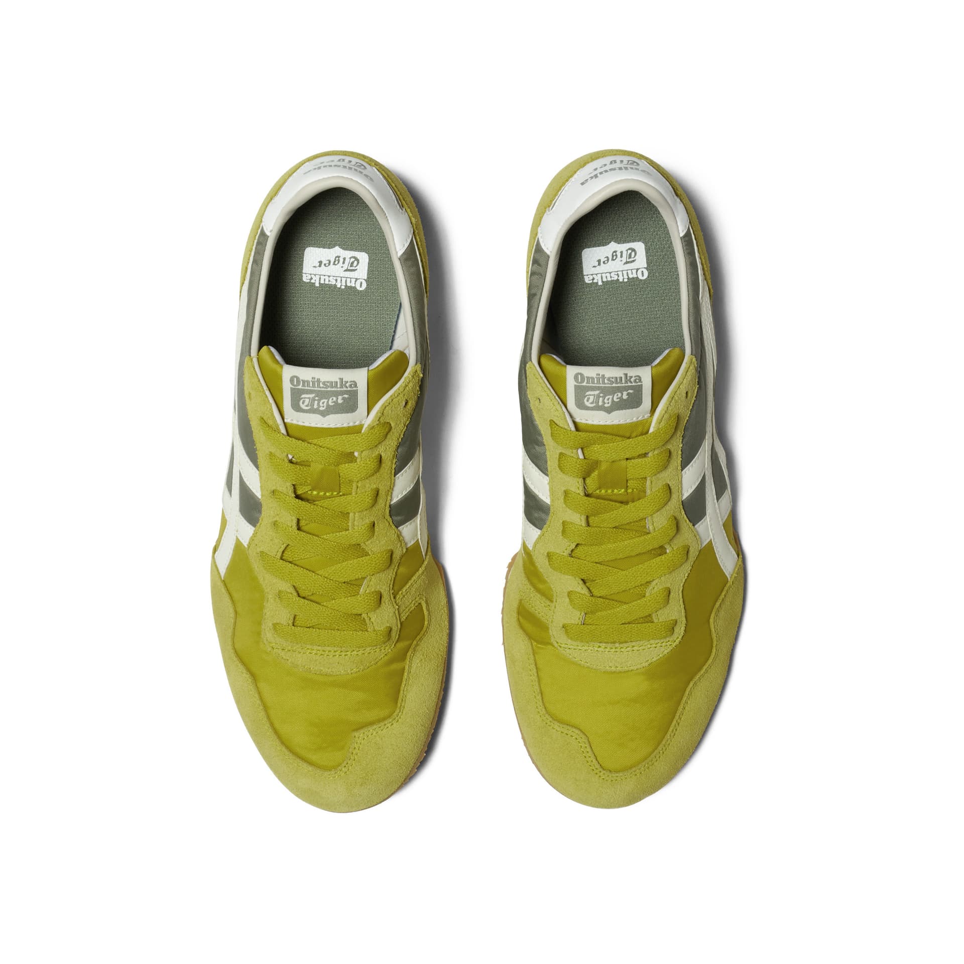 Кроссовки Onitsuka Tiger противоскользящая устойчивая к истиранию низкий верх повседневная обувь унисекс зеленый - изображение 5