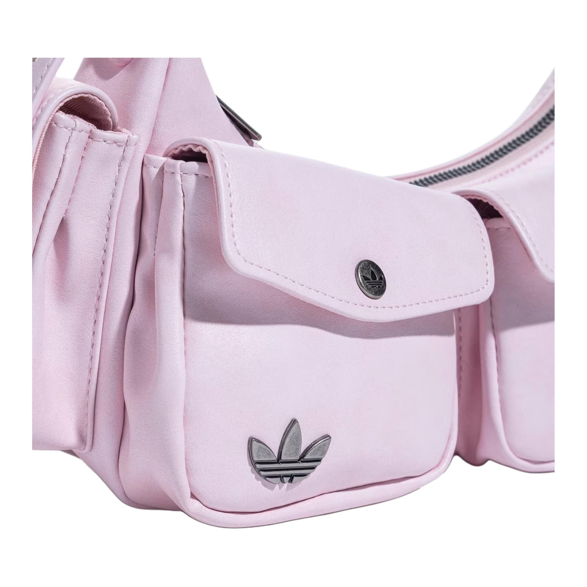 Мини-сумка Adidas Originals CLASSIC SPORT Полиуретан Сумка на плечо Женские Песочнo-розовый - изображение 3