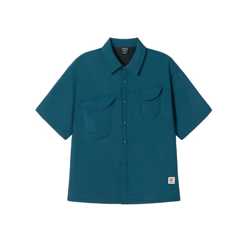 Рубашка WAYNEXZAVIER Blue Men's Shirts WAYNEXZAVIER Синий Мужские Рубашки - изображение 1