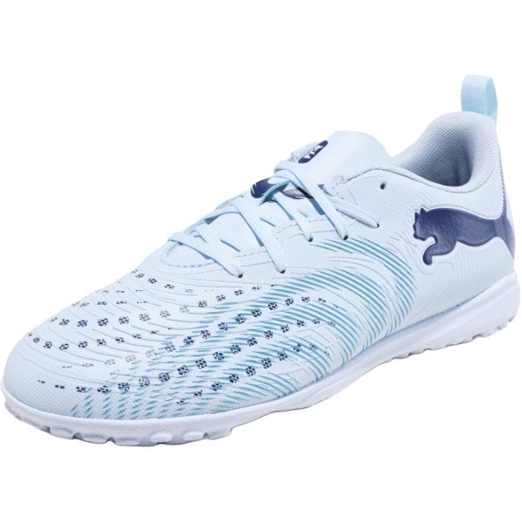 Бутсы PUMA Future 9 Устойчивые к истиранию Детские футбольные бутсы Светло-голубой Белый Детский - изображение 2