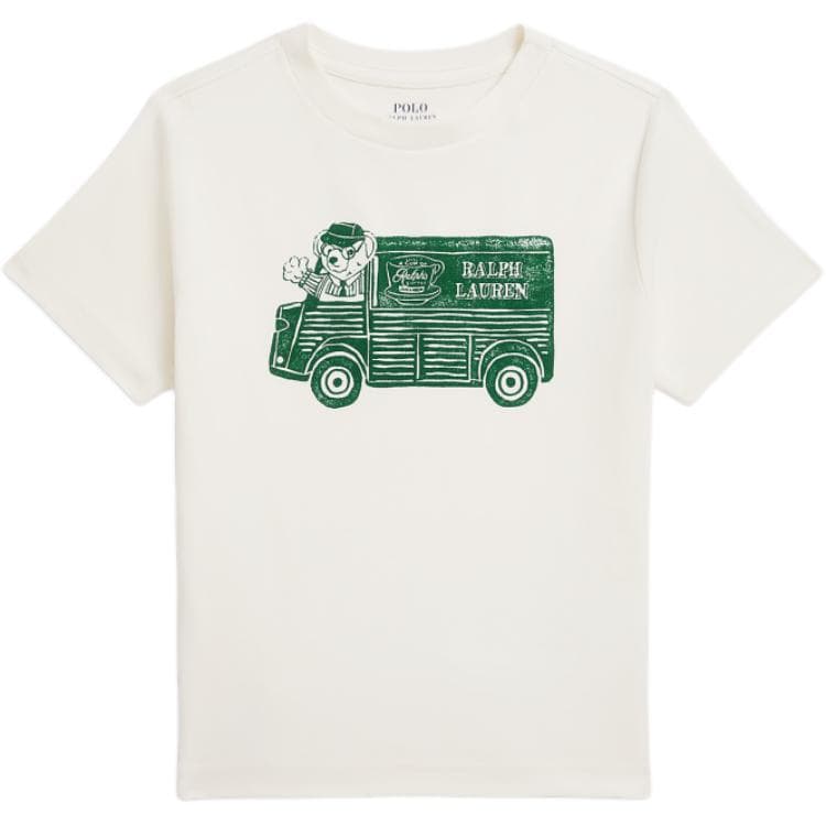 Футболка Polo Ralph Lauren Polo Bear T Рубашка Классическая версия Детская - изображение 1