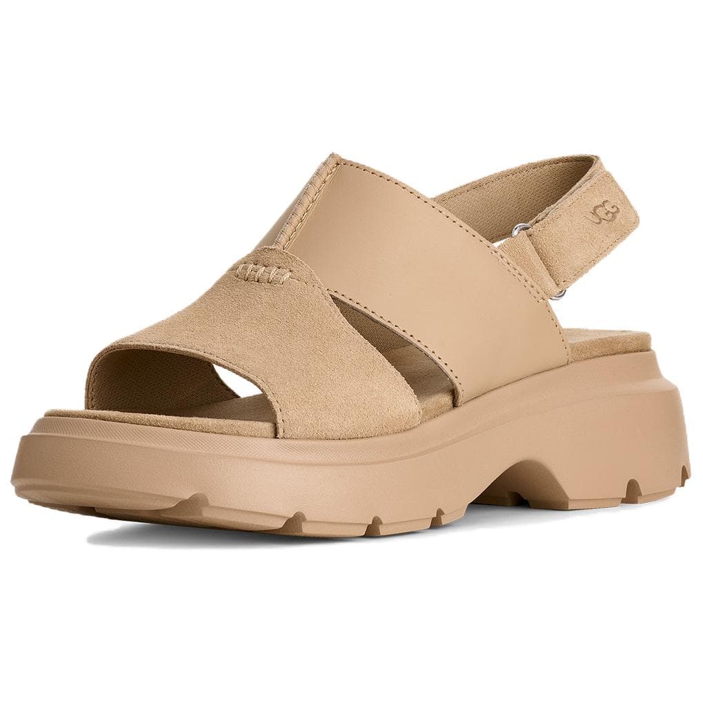Шлёпанцы UGG Calimuze One Шнуровые Сандалии Женские Песочный - изображение 2