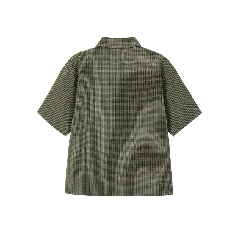 Рубашка WAYNEXZAVIER Army Green Мужские Рубашки - изображение 2