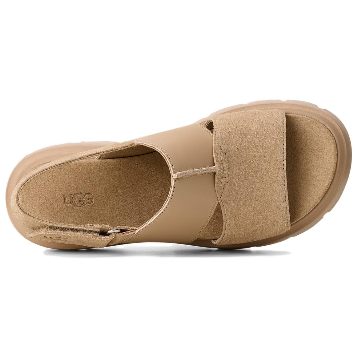 Шлёпанцы UGG Calimuze One Шнуровые Сандалии Женские Песочный - изображение 4