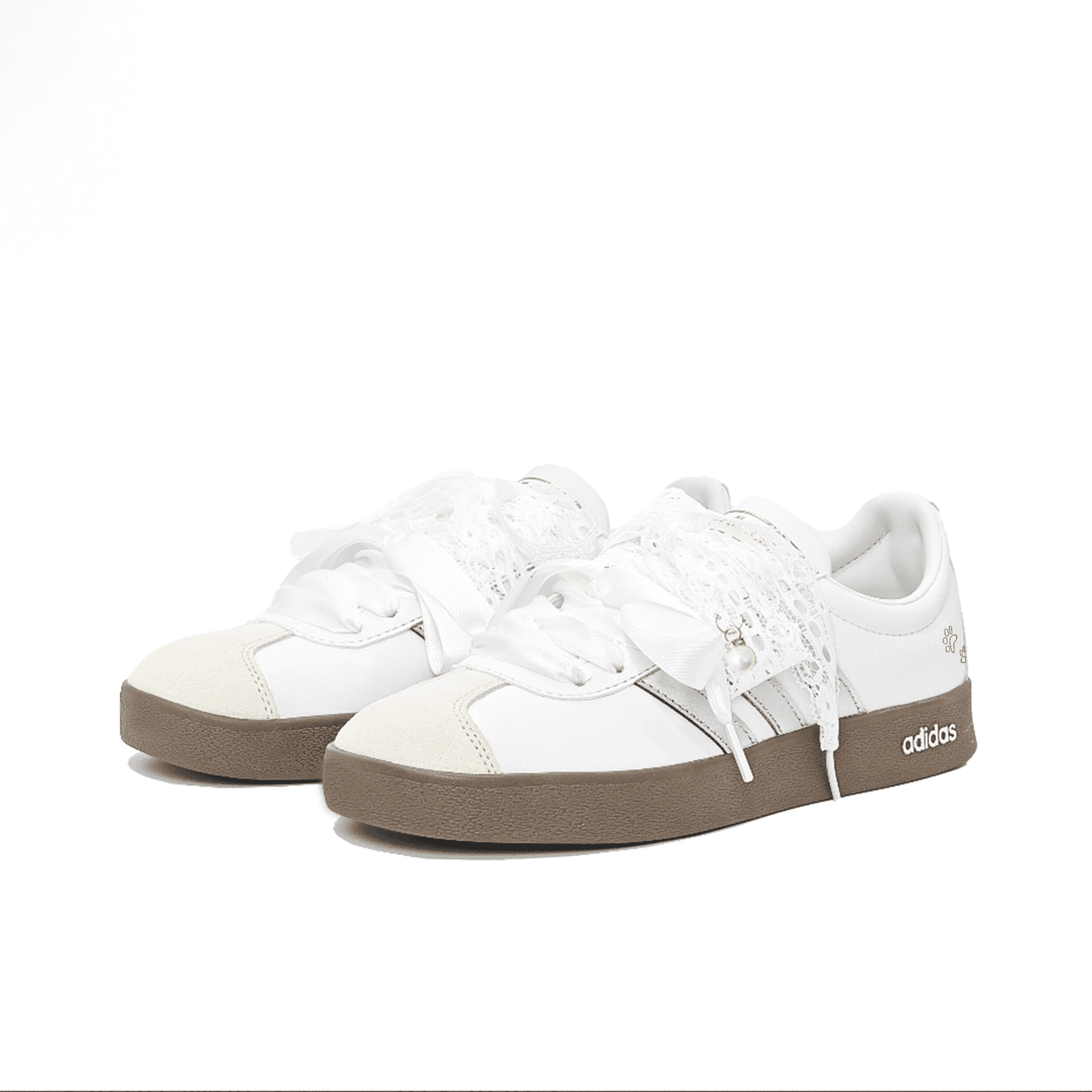 Кроссовки Adidas VL Court 2,0 Low Топ Скейтборд Кроссовки Унисекс - изображение 4