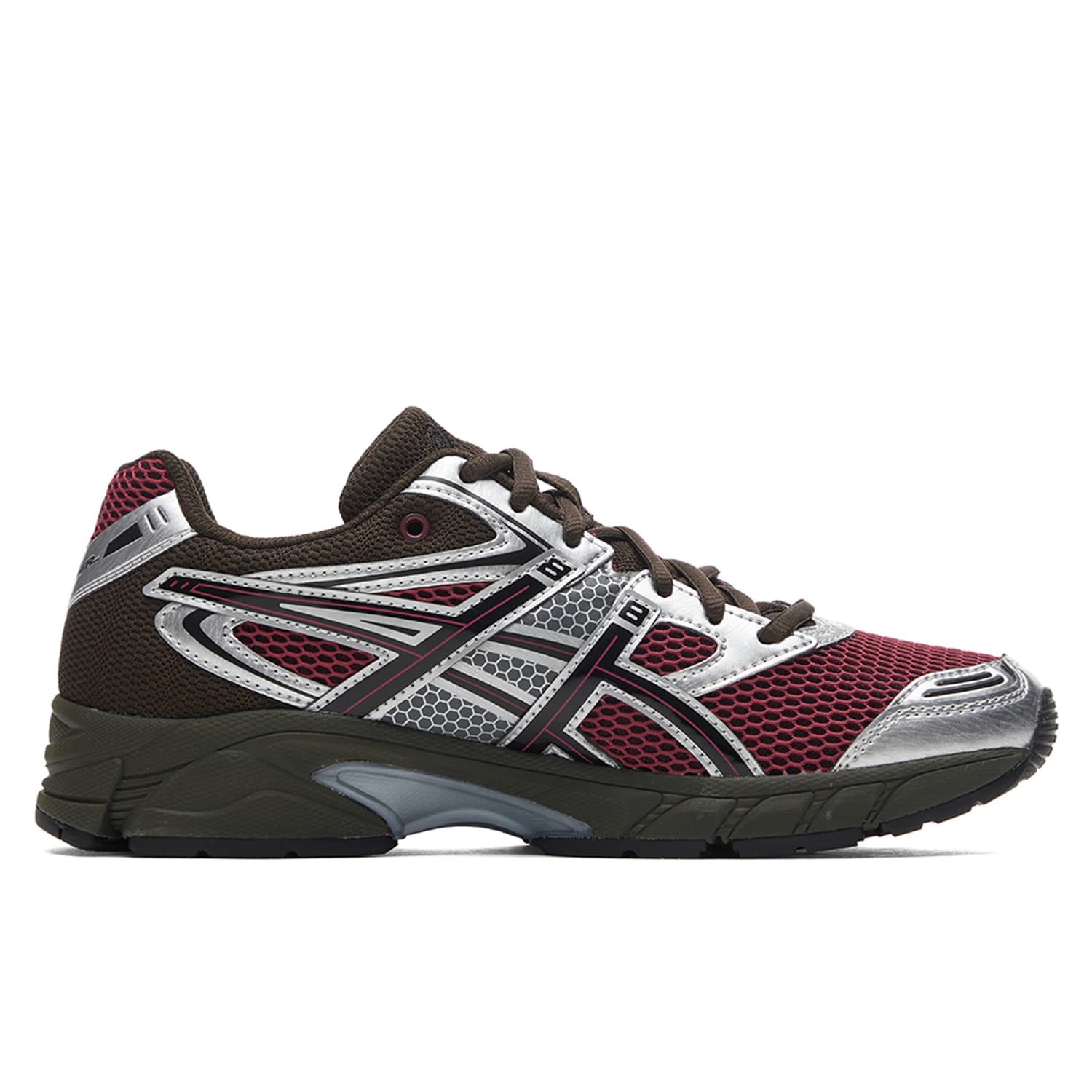 Кроссовки для бега Asics Gel DS Trainer 14 Амортизация Поддержка Легкий Низкий Топ Беговые кроссовки Унисекс Серебряный Красный - изображение 2
