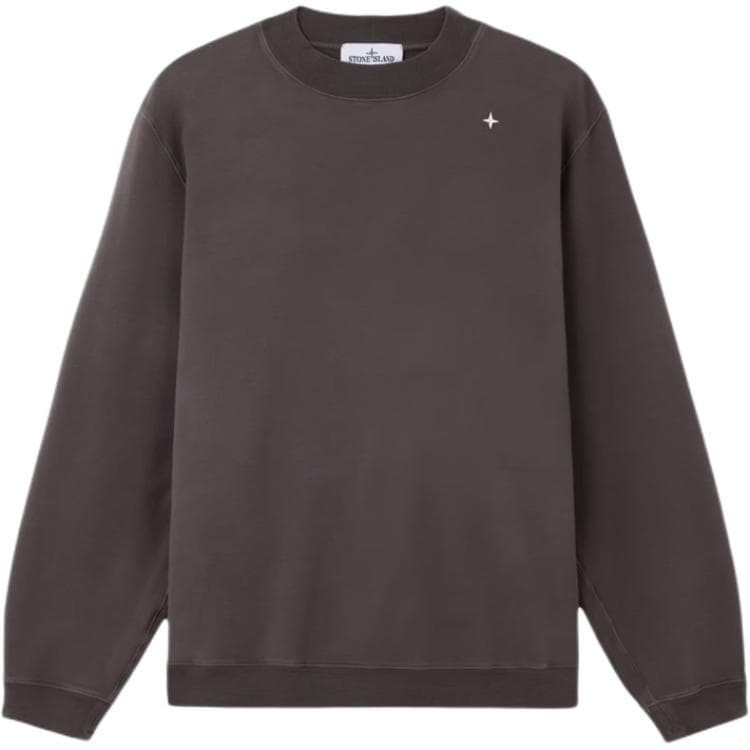 Кофта STONE ISLAND Угольный серый мужской свитшот - изображение 1