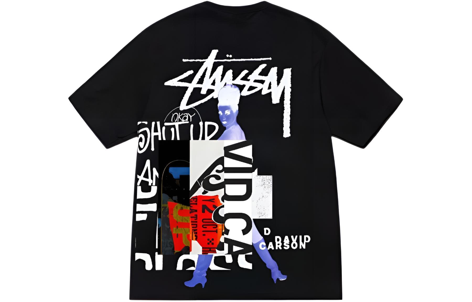 Футболка Stussy x David Carson SS24 T - изображение 1