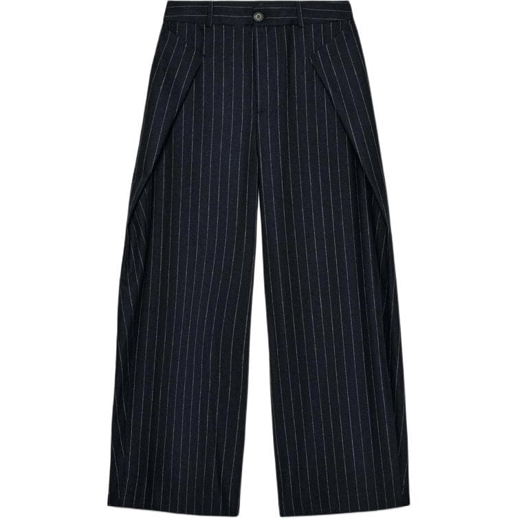 Штаны ZARA Полосы Женские Повседневные Брюки - изображение 1