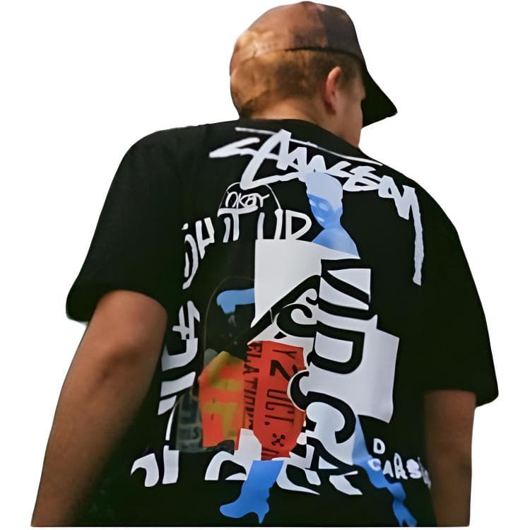 Футболка Stussy x David Carson SS24 T - изображение 3