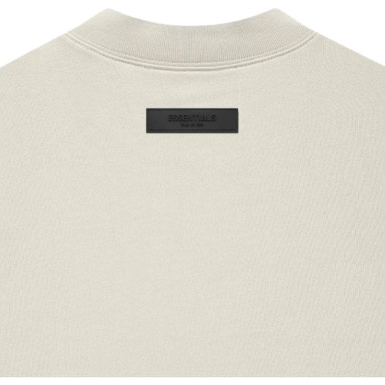 Худи Fear of God Essentials SS22 Relaxed Crewneck Wheat Logo - изображение 6