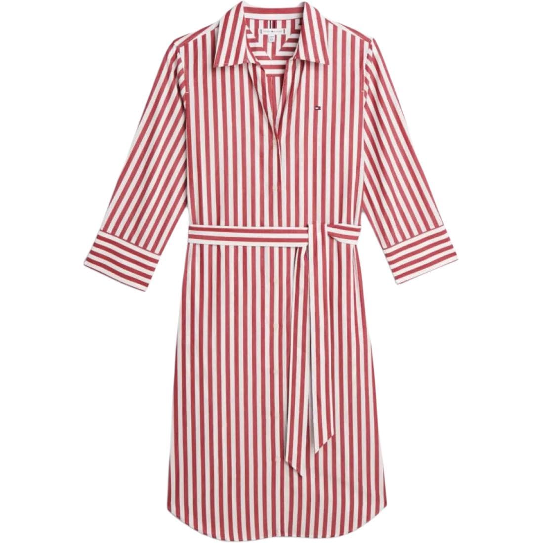 Платье Tommy Hilfiger Длинное платье с длинными рукавами для женщин - изображение 1