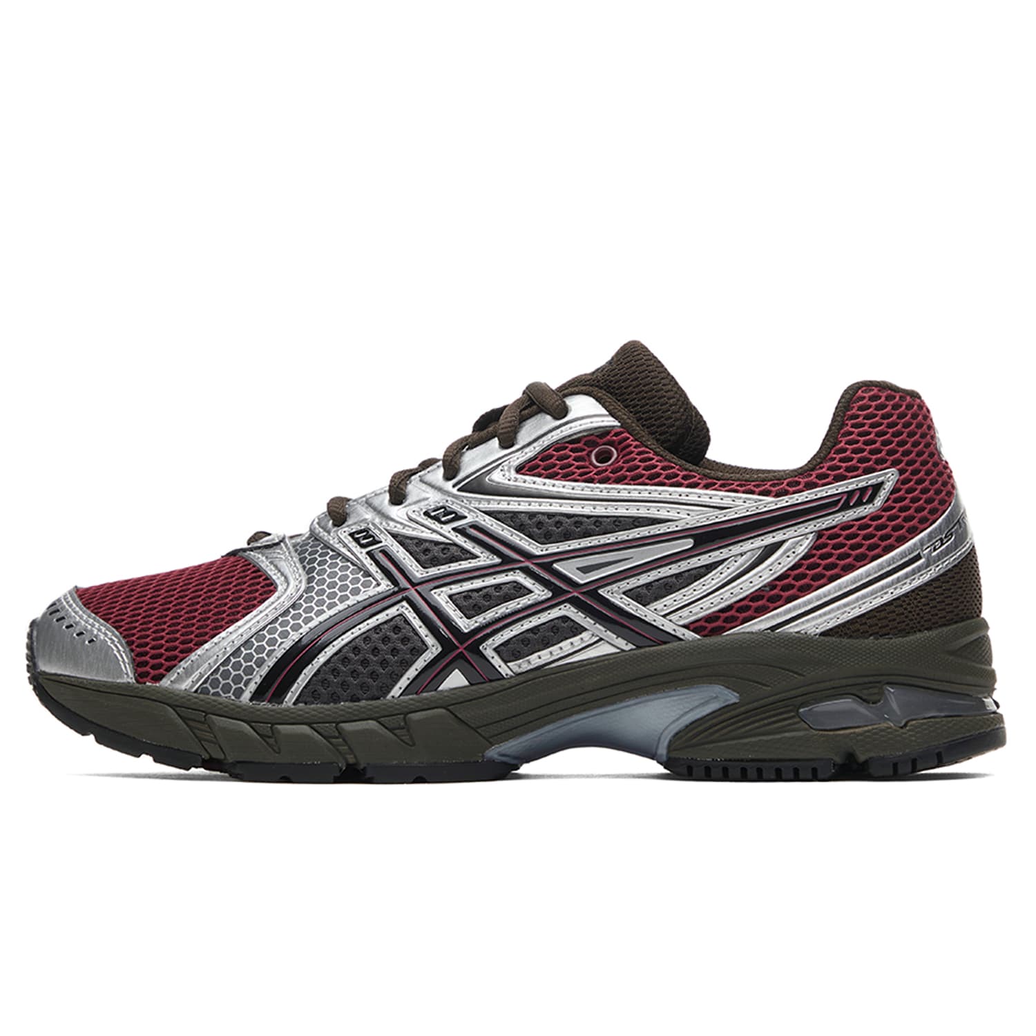 Кроссовки для бега Asics Gel DS Trainer 14 Амортизация Поддержка Легкий Низкий Топ Беговые кроссовки Унисекс Серебряный Красный - изображение 1