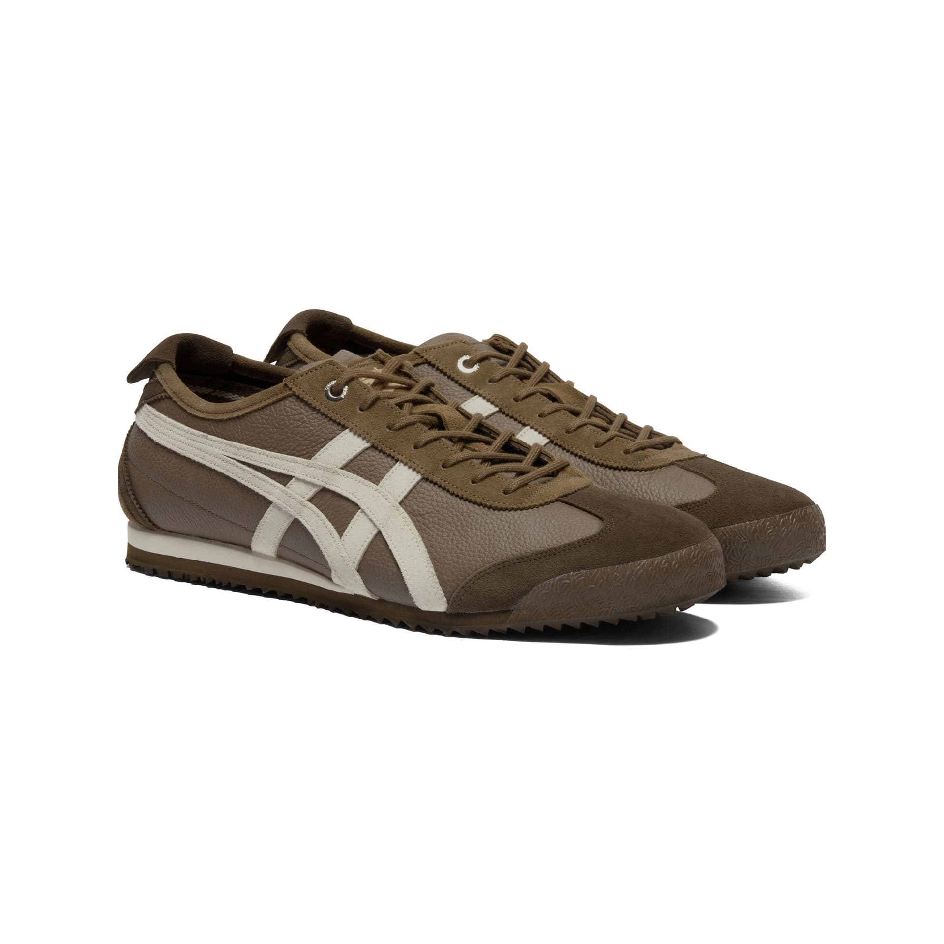 Кроссовки Onitsuka Tiger MEXICO 66 SD VIN Низкий Топ Повседневная Обувь Унисекс Кофейный - изображение 3