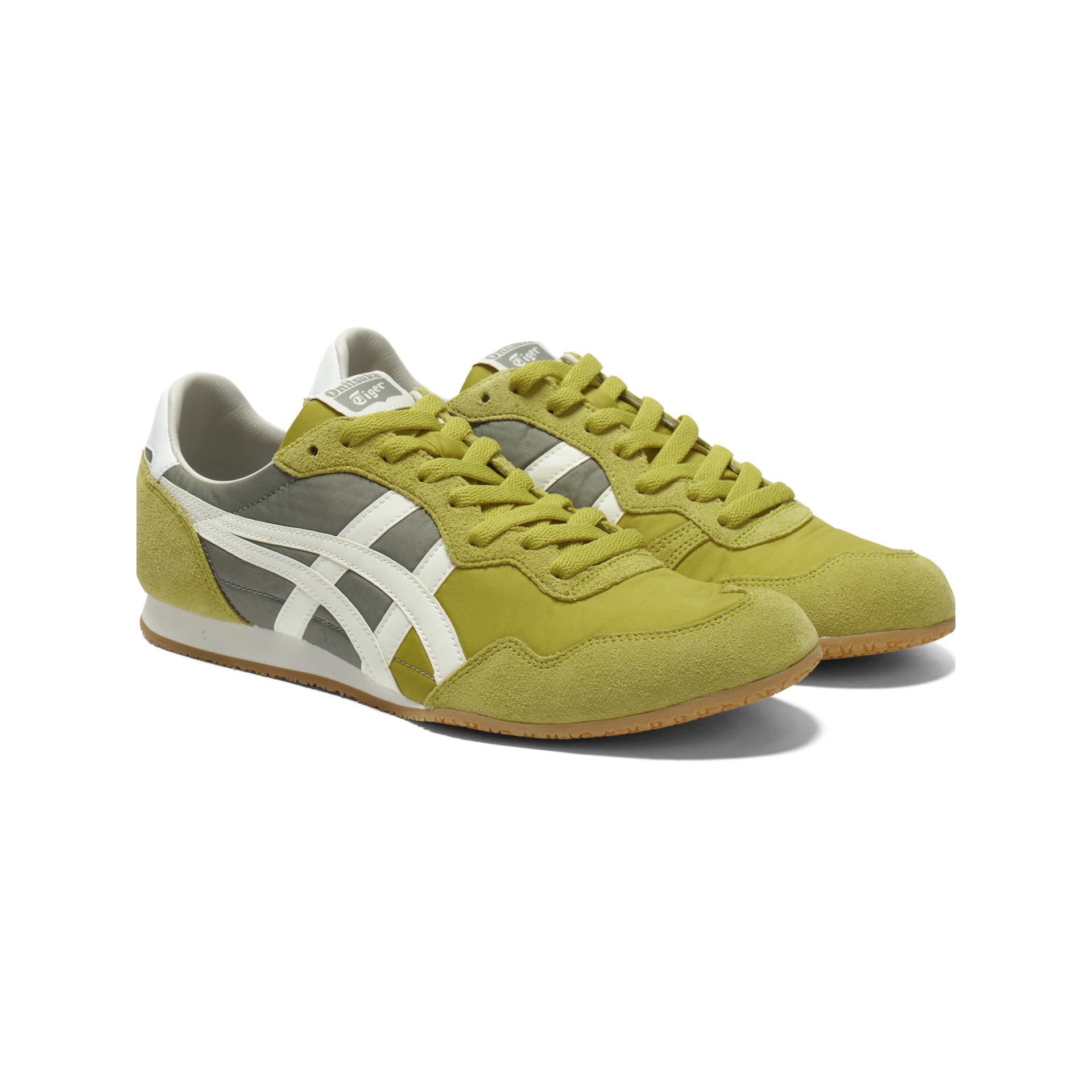 Кроссовки Onitsuka Tiger противоскользящая устойчивая к истиранию низкий верх повседневная обувь унисекс зеленый - изображение 3