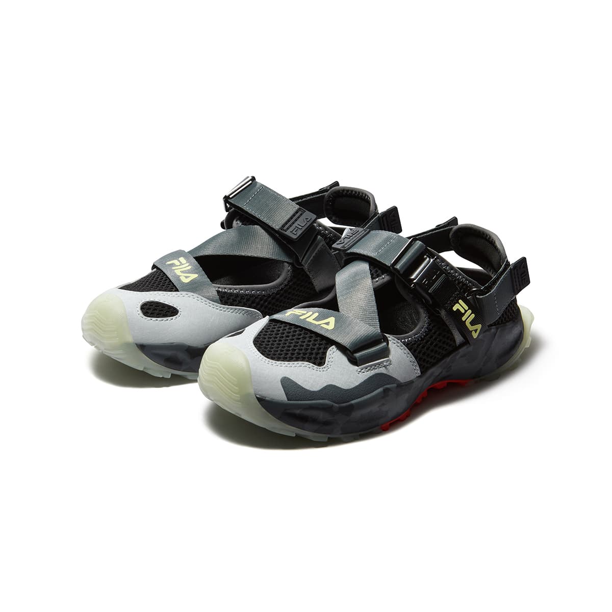 Сандалии FILA KIDS GLOWFLY Низкие Сандалии Черные Детские - изображение 2