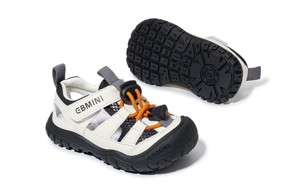 Кроссовки EBMINI Сандалии 2026 Summer Круглый носок Спортивный Детская обувь Мягкая подошва Cut Out Закрытый носок Обувь - изображение 4