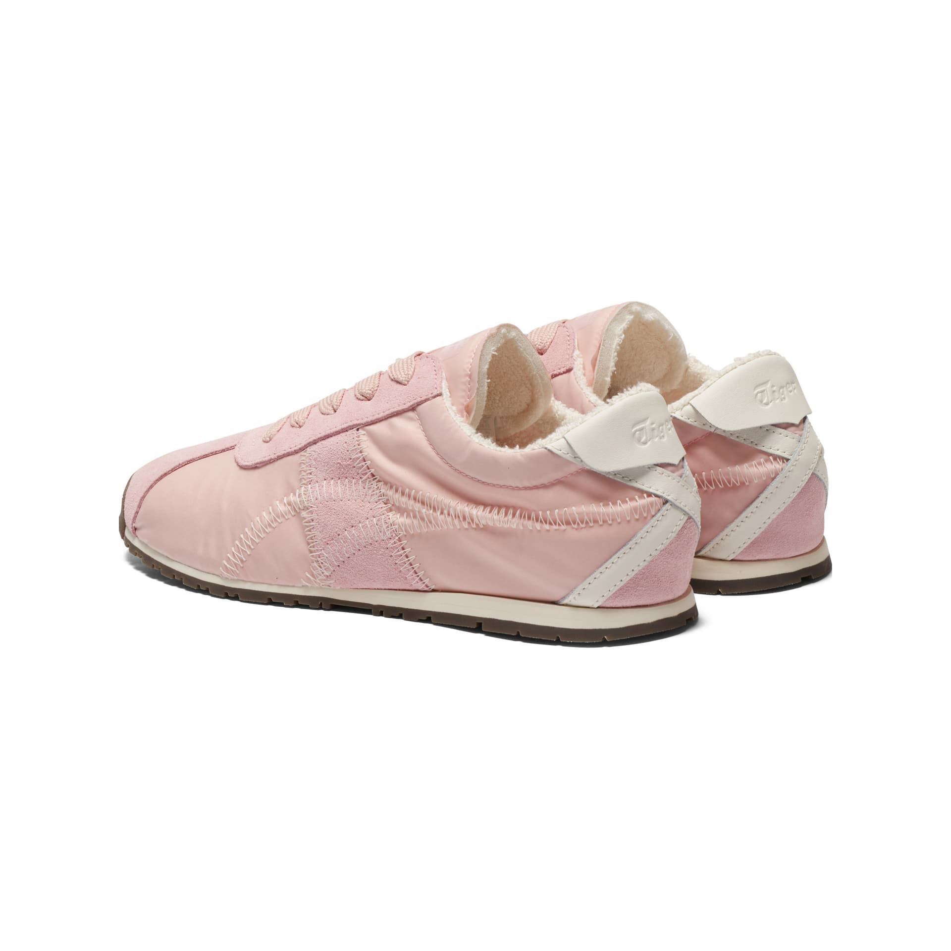 Кроссовки для бега Onitsuka Tiger противоскользящие устойчивые к истиранию низкие беговые кроссовки унисекс розовые - изображение 4