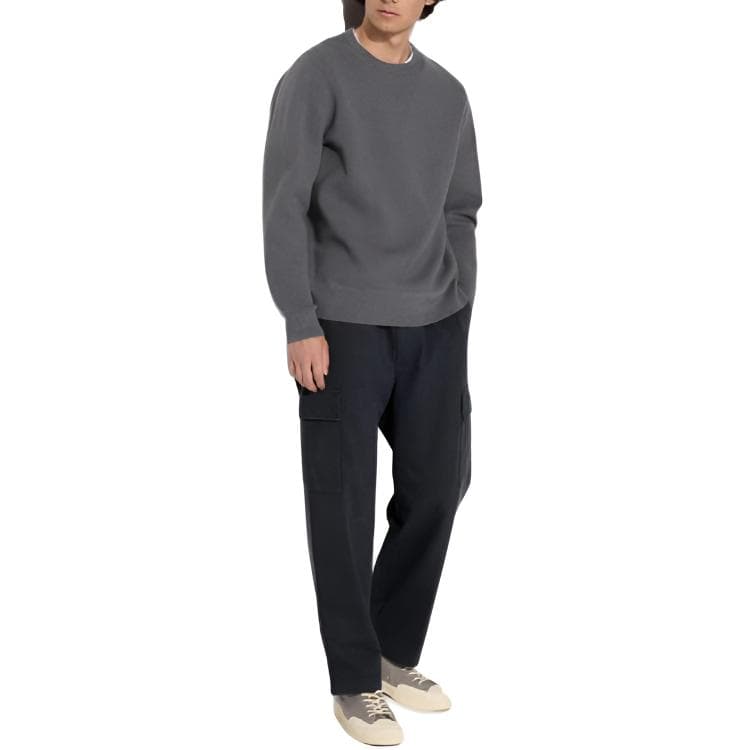 Штаны UNIQLO Карго Брюки Унисекс Черные - изображение 4