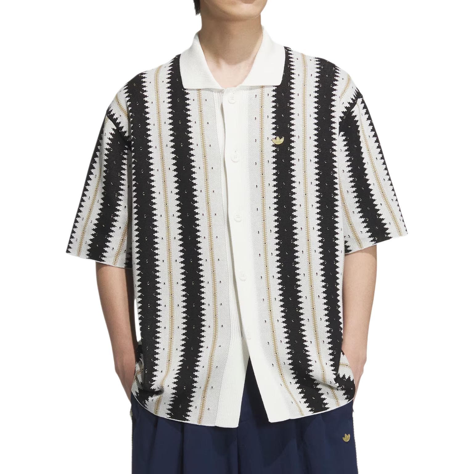 Рубашка adidas Resort Crochet T-Shirt - изображение 2