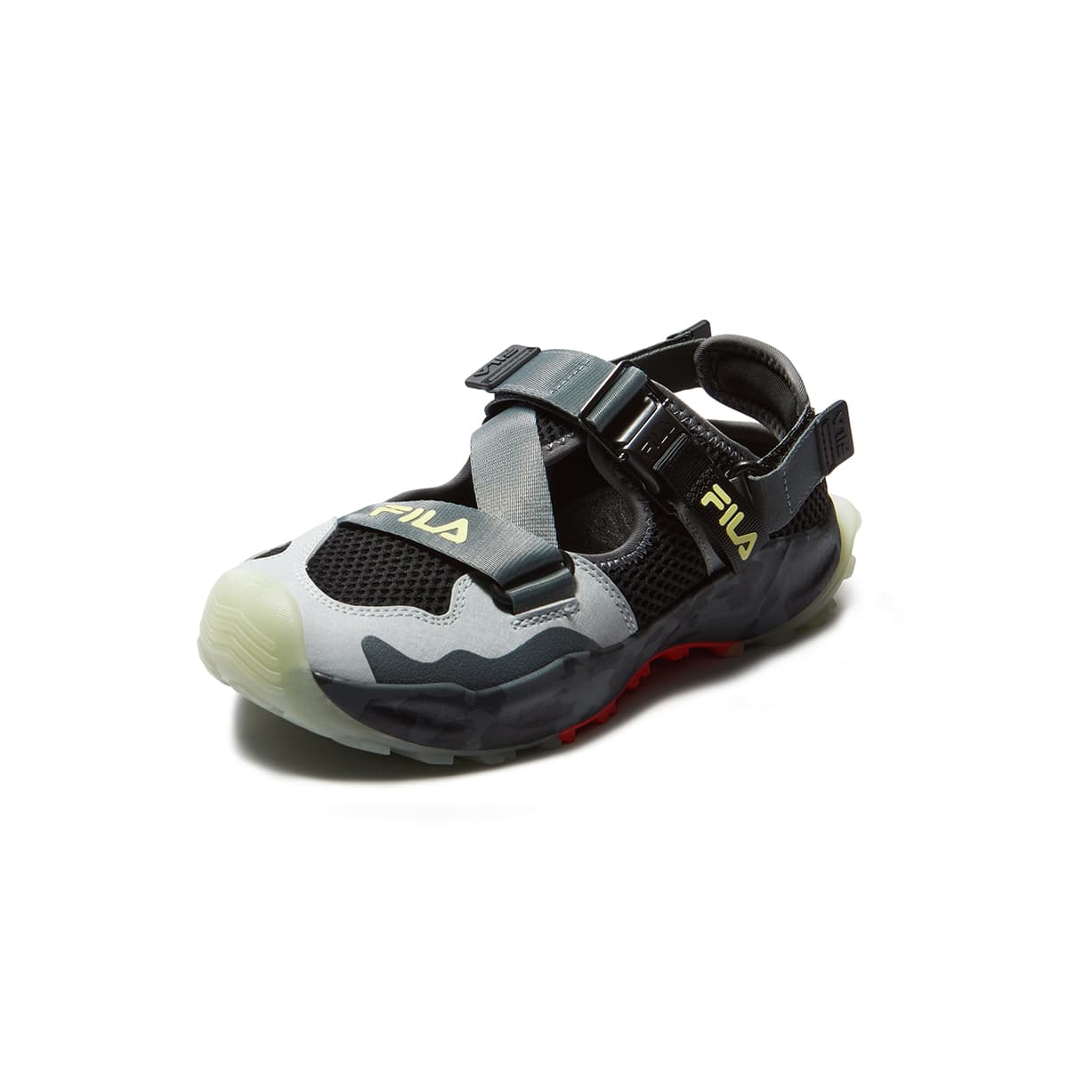 Сандалии FILA KIDS GLOWFLY Низкие Сандалии Черные Детские - изображение 3