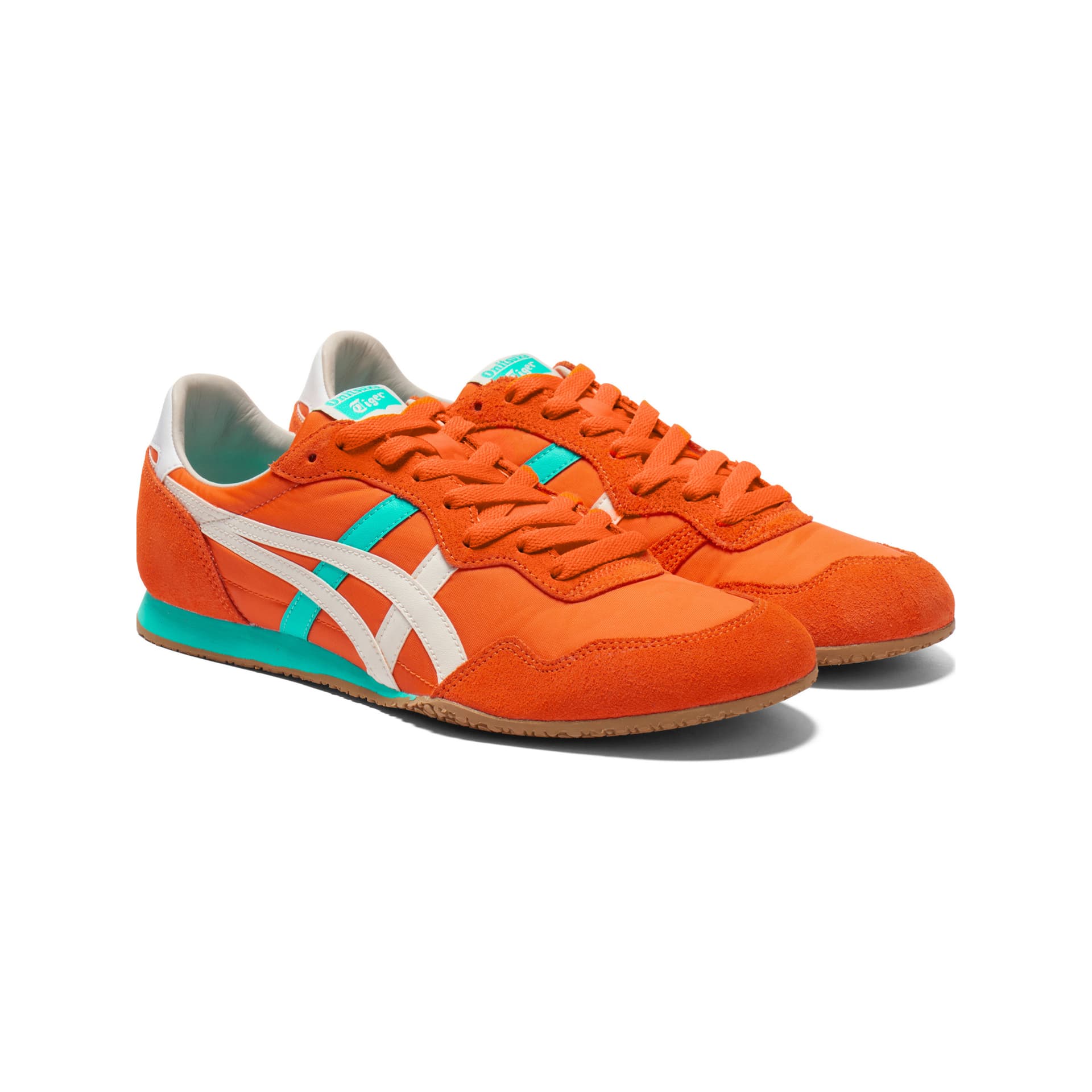 Кроссовки Onitsuka Tiger противоскользящая устойчивая к истиранию низкий топ повседневная обувь унисекс оранжевый - изображение 3