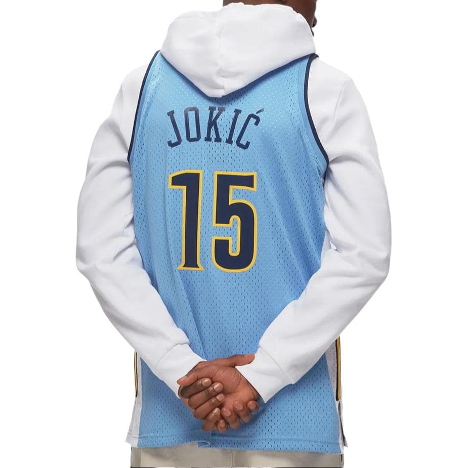 Баскетбольная майка Mitchell Ness Logo SW 16-17 15 - изображение 4