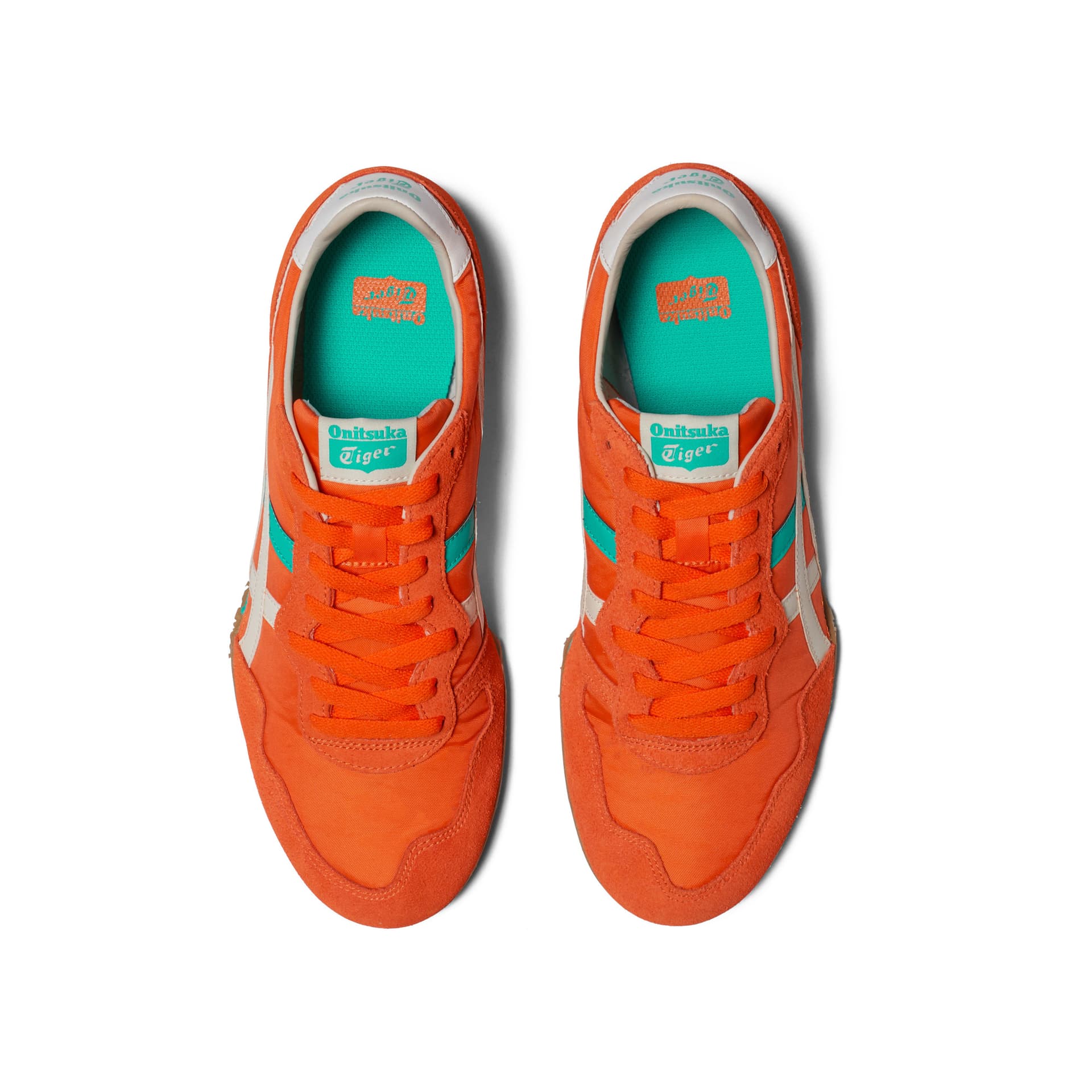 Кроссовки Onitsuka Tiger противоскользящая устойчивая к истиранию низкий топ повседневная обувь унисекс оранжевый - изображение 5