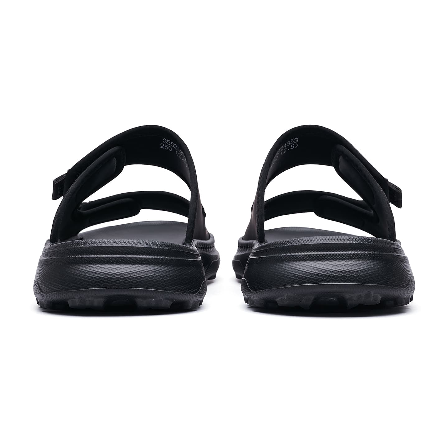 Сандалии KAISER ЭВА Пэчворк из кожи Slide Slipper Мужской Черный - изображение 4