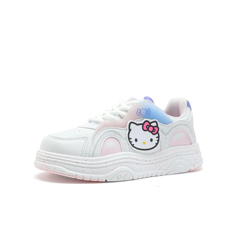 Кроссовки Санрио Hello Kitty Износостойкий Отскок Дышащий Легкий Амортизация Увеличение Высоты Низкий Топ - изображение 2