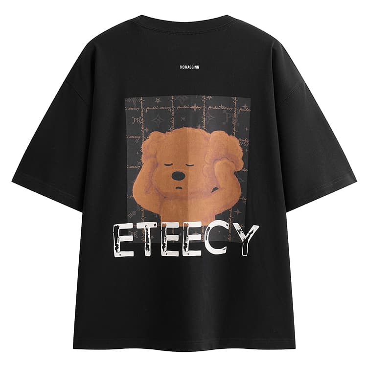 Футболка PEACEBIRD MEN x Eteecy Короткий рукав T-рубашки Мужские - изображение 2