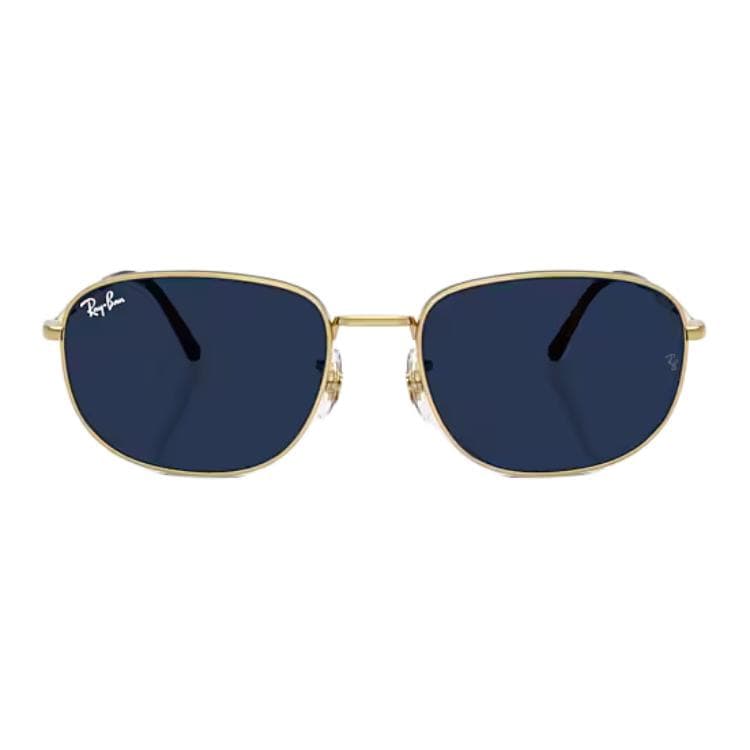 Солнцезащитные очки RayBan Металлические Прямоугольные Солнцезащитные Очки Унисекс Arista Золото - изображение 4