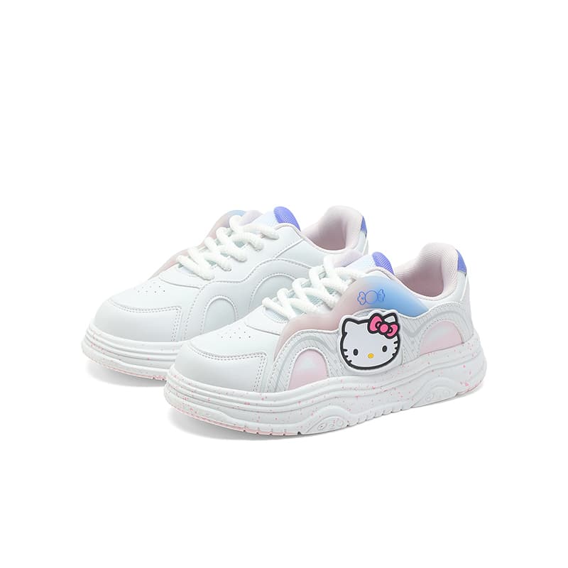 Кроссовки Санрио Hello Kitty Износостойкий Отскок Дышащий Легкий Амортизация Увеличение Высоты Низкий Топ - изображение 3
