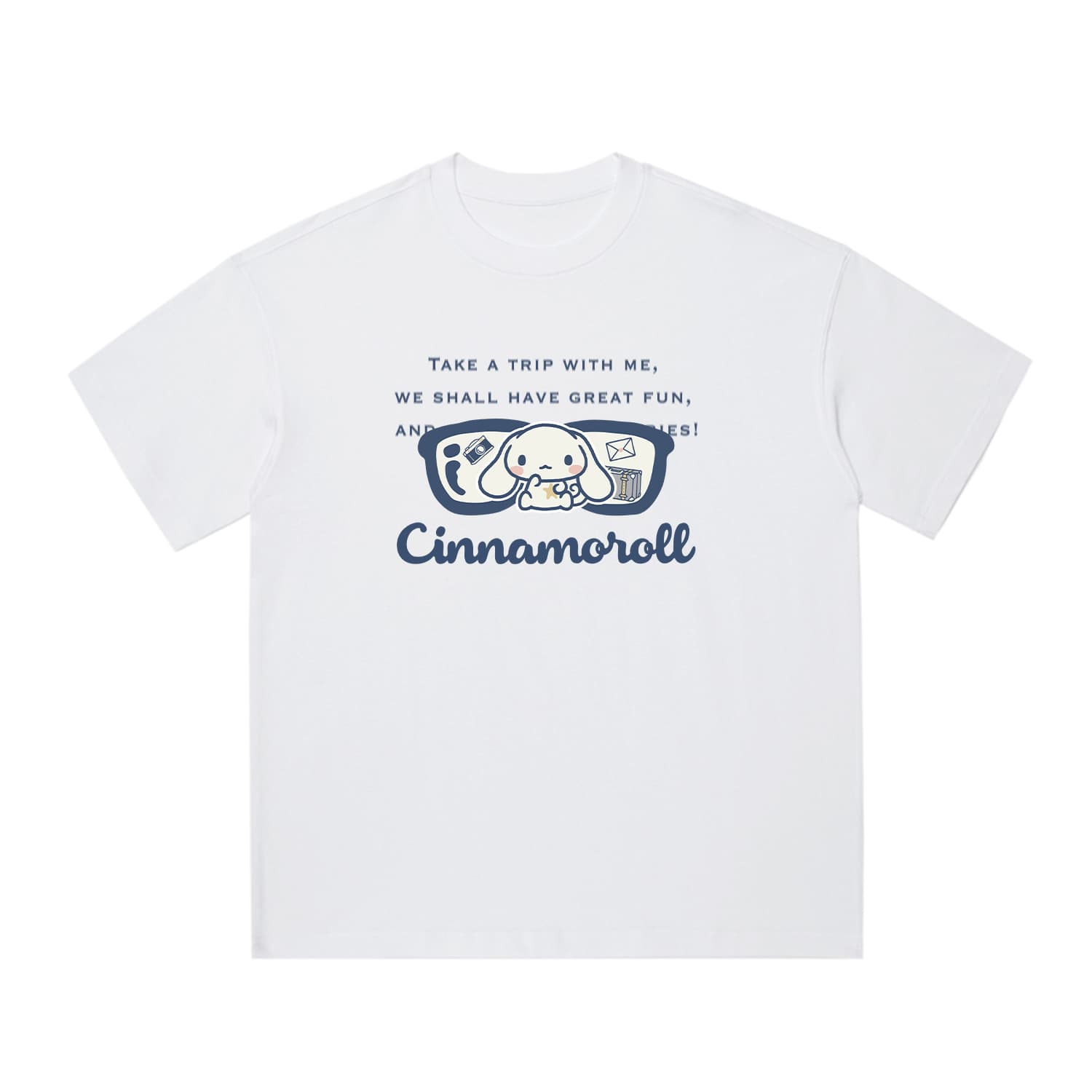 Футболка Санрио Cinnamoroll T-рубашка унисекс - изображение 1
