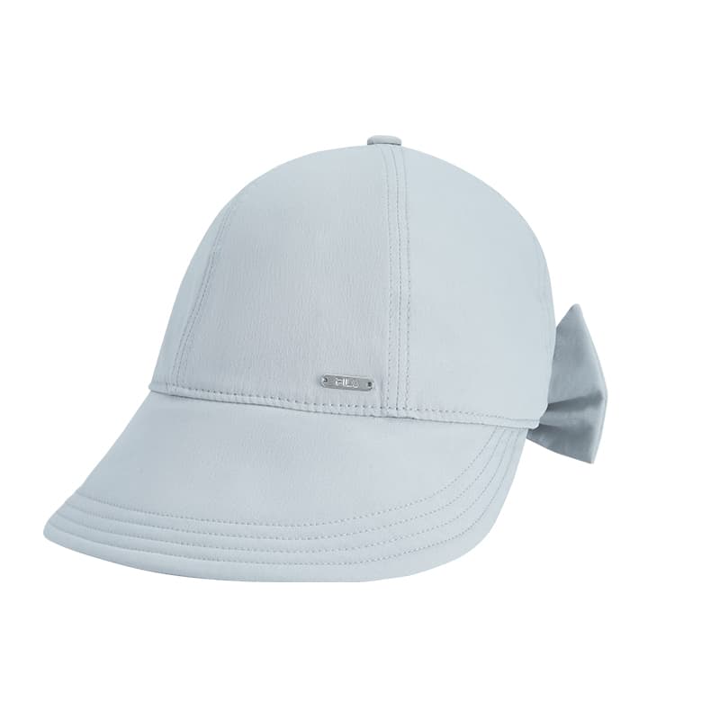 Панама FILA ORIGINALE Хлопок Нейлон Смесь Эластан Шляпы ведра Женские Звезды Серый - изображение 2