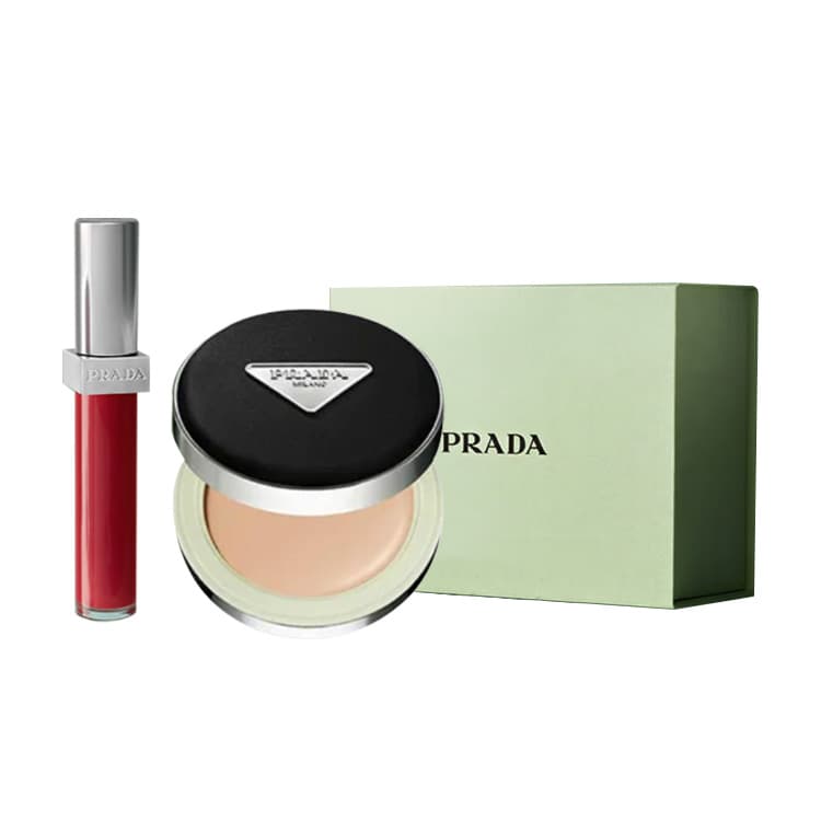 PRADA Наборы косметики для лица с жидкой помадой стекло 12г+8мл - изображение 1