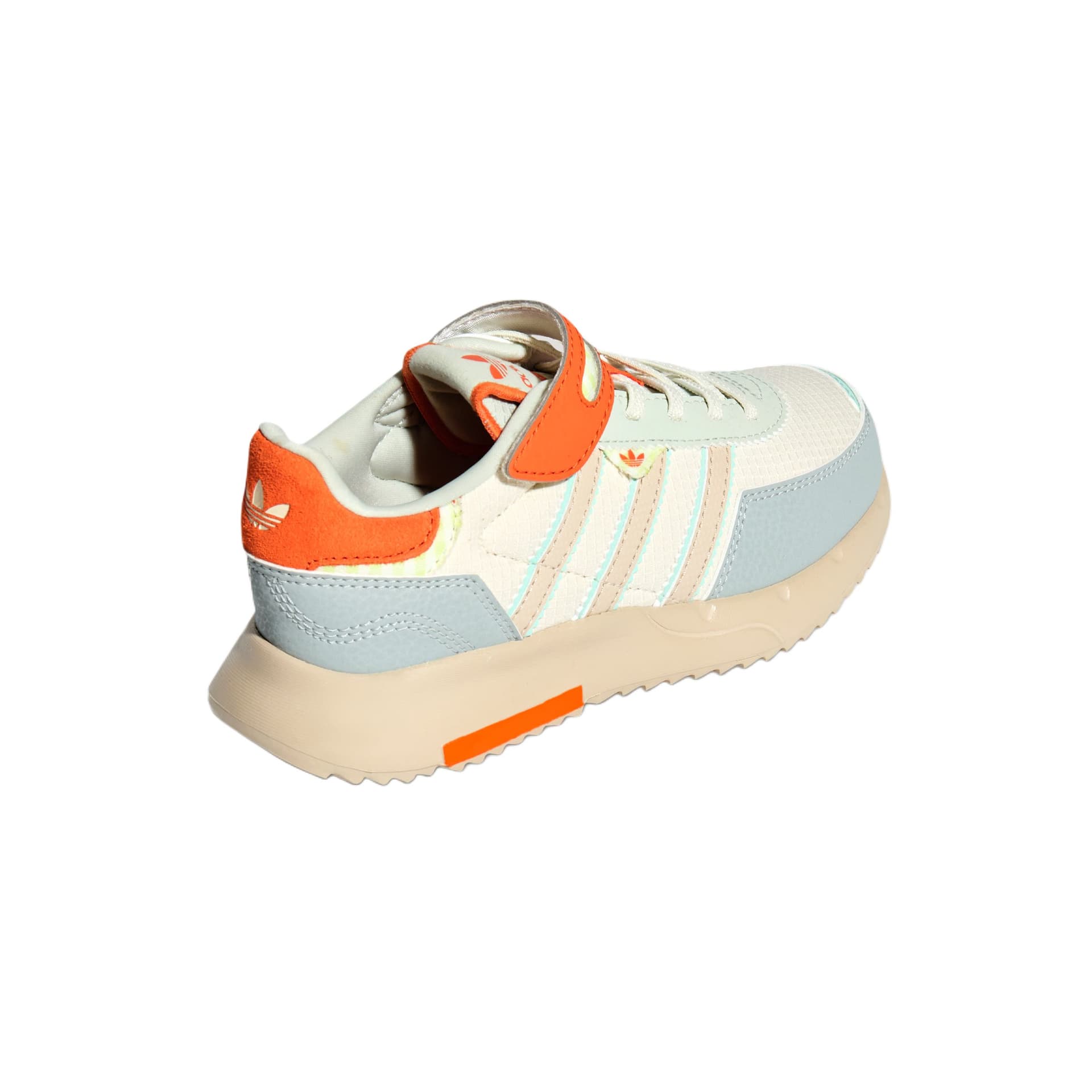 Кроссовки Adidas Originals Retropy F2 Ткань Низкие Кеды Детские Лайфстайл Обувь - изображение 4