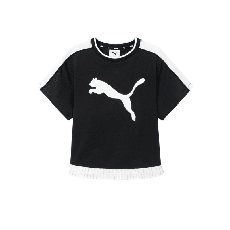 Футболка PUMA Черный 90001 Kids T-рубашки - изображение 1