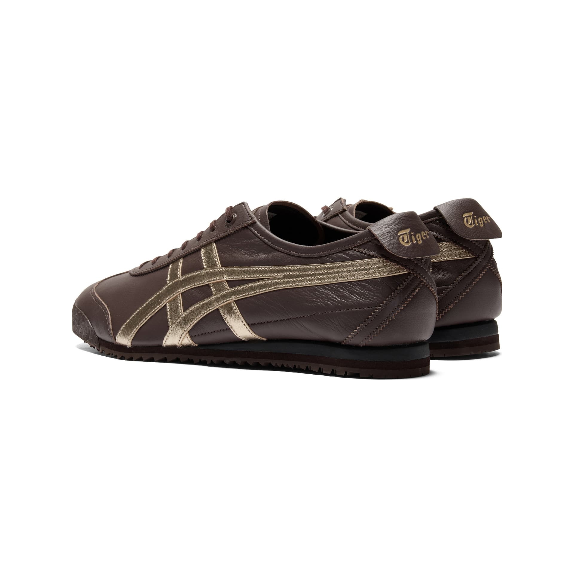 Кроссовки Onitsuka Tiger MEXICO 66 Low Casual Shoes Унисекс Коричневый - изображение 4