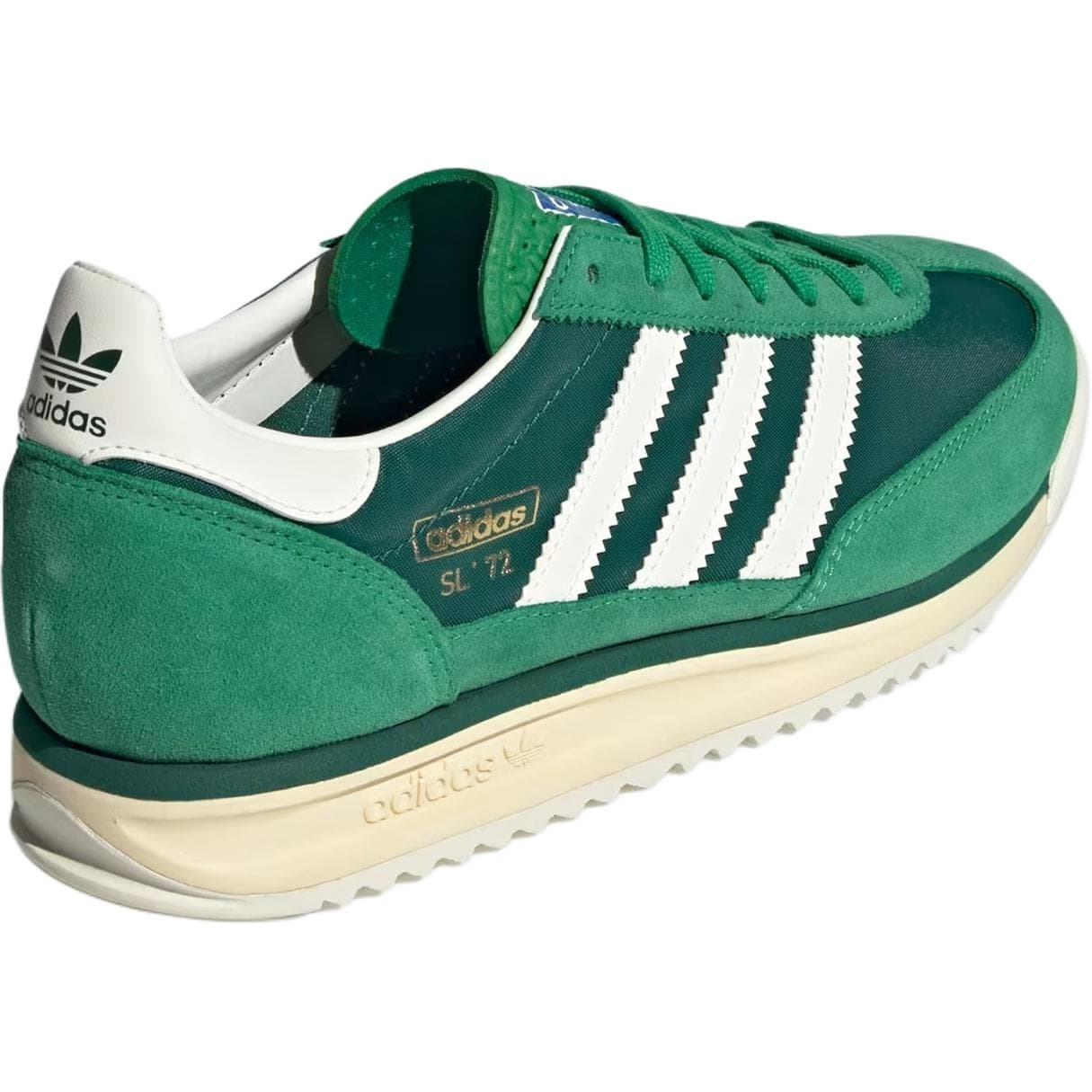 Кроссовки для спортзала Adidas Originals SL 72 RS Low Топ Тренировочные Кроссовки Мужские Зеленые - изображение 5