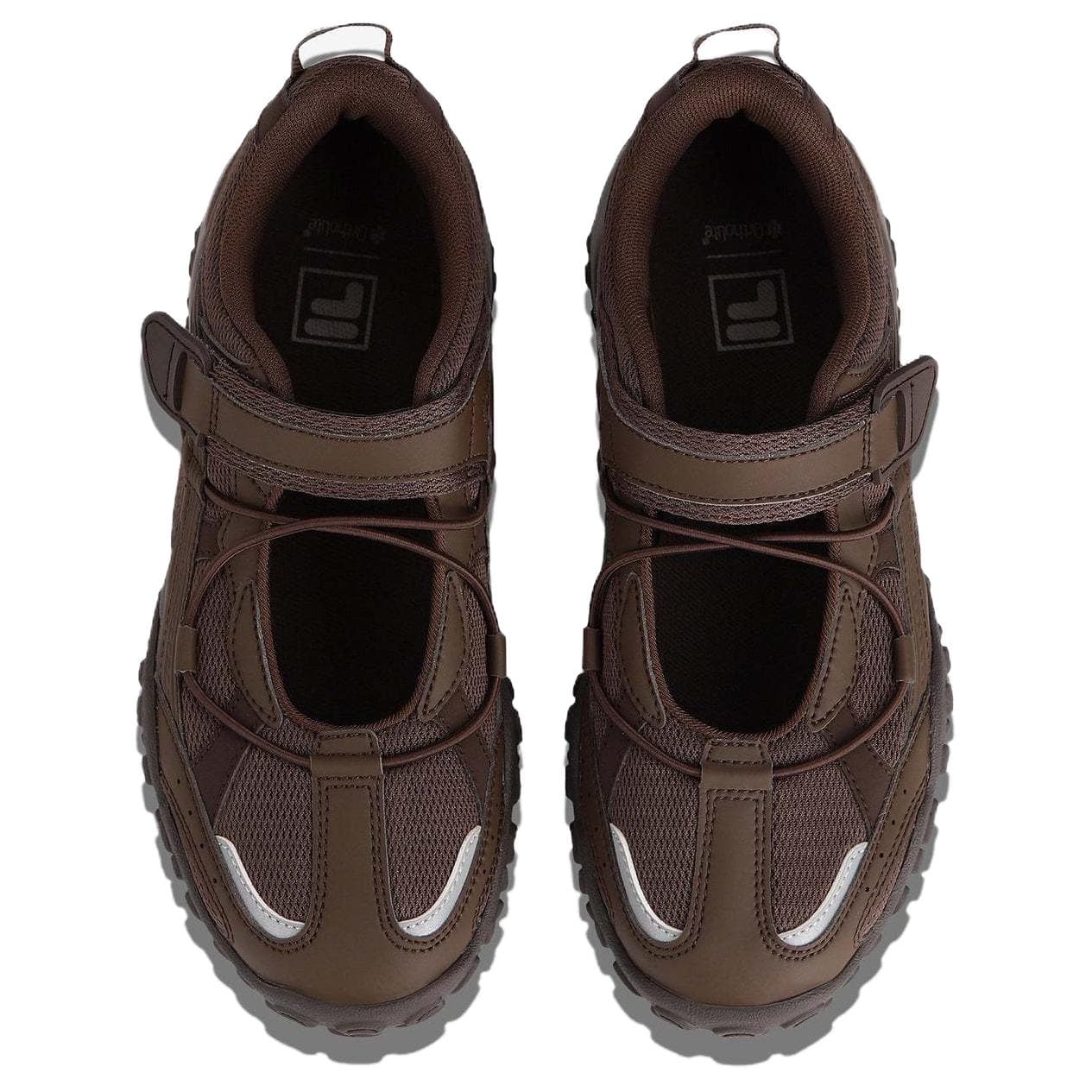 Кроссовки FILA ECHAPPE VC v2 Повседневная обувь Женская Коричневая - изображение 4