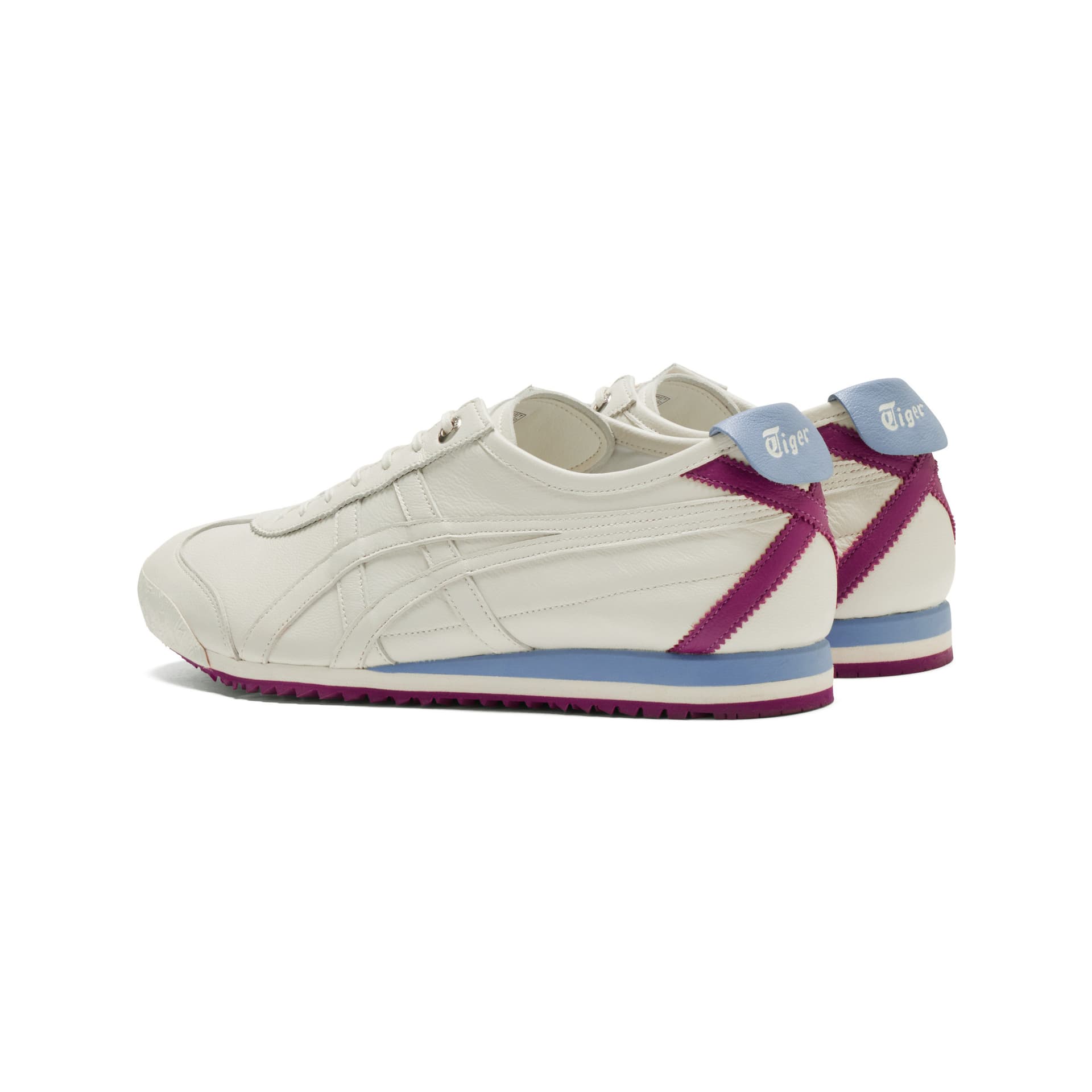Кроссовки Onitsuka Tiger Mexico 66 White Blue Purple - изображение 4