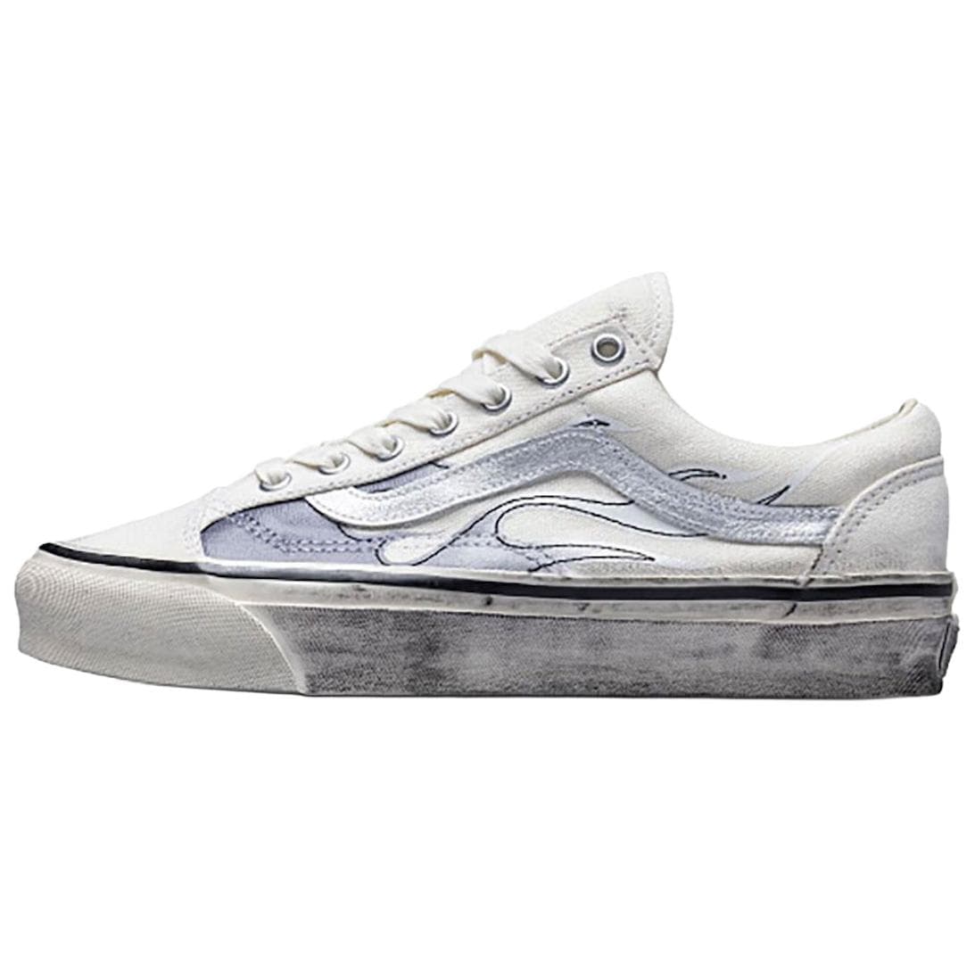 Кроссовки Vans Old Skool Скейтборд Обувь Унисекс Белый - изображение 1