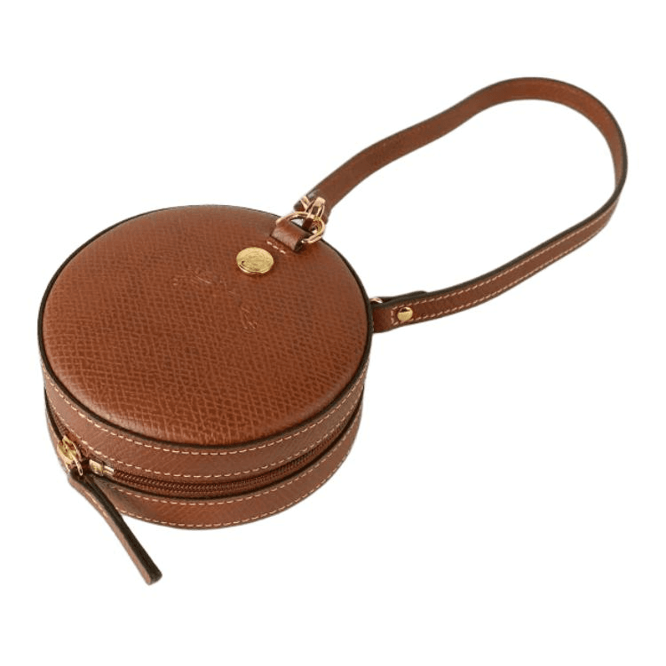 Мини-сумка LONGCHAMP Épure Коровья кожа Сумка через плечо Мини-версия Женская Коричневая - изображение 6