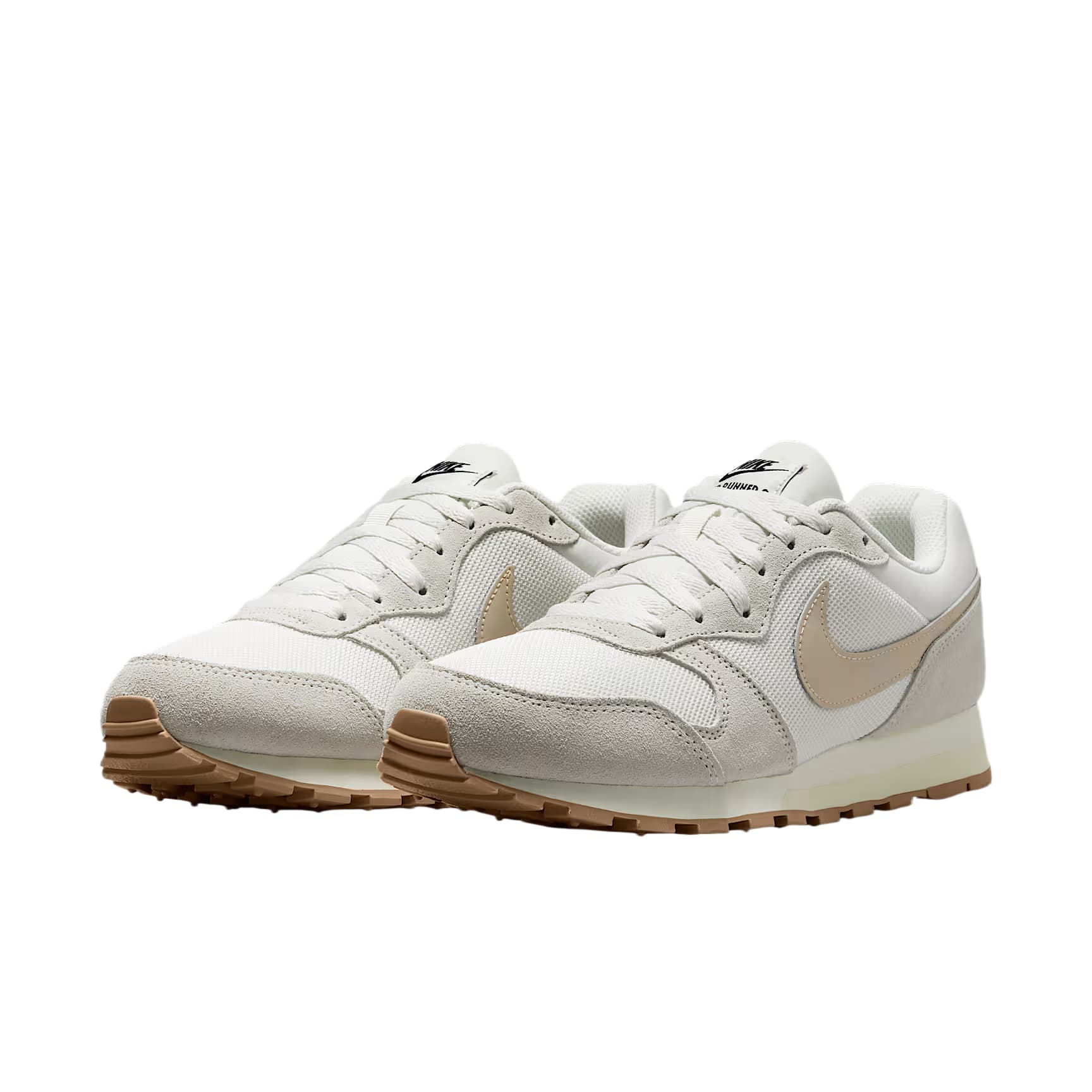 Кроссовки для бега NIKE MD Runner 2 Кожа Текстиль Дышащий Низкие Беговые кроссовки Женские - изображение 2