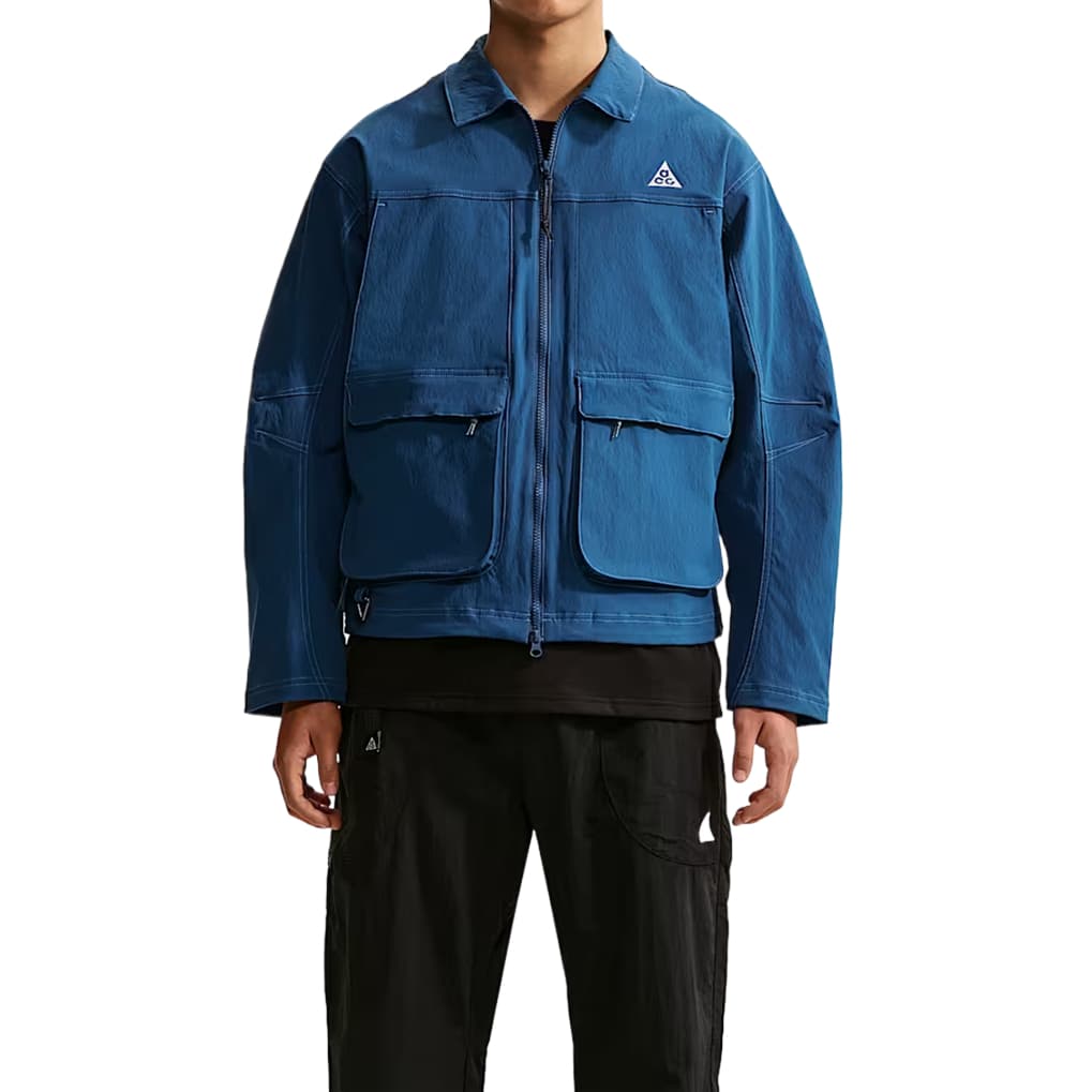Куртка Nike Court Синий Work Синий Mountain Белый Мужские Куртки - изображение 1
