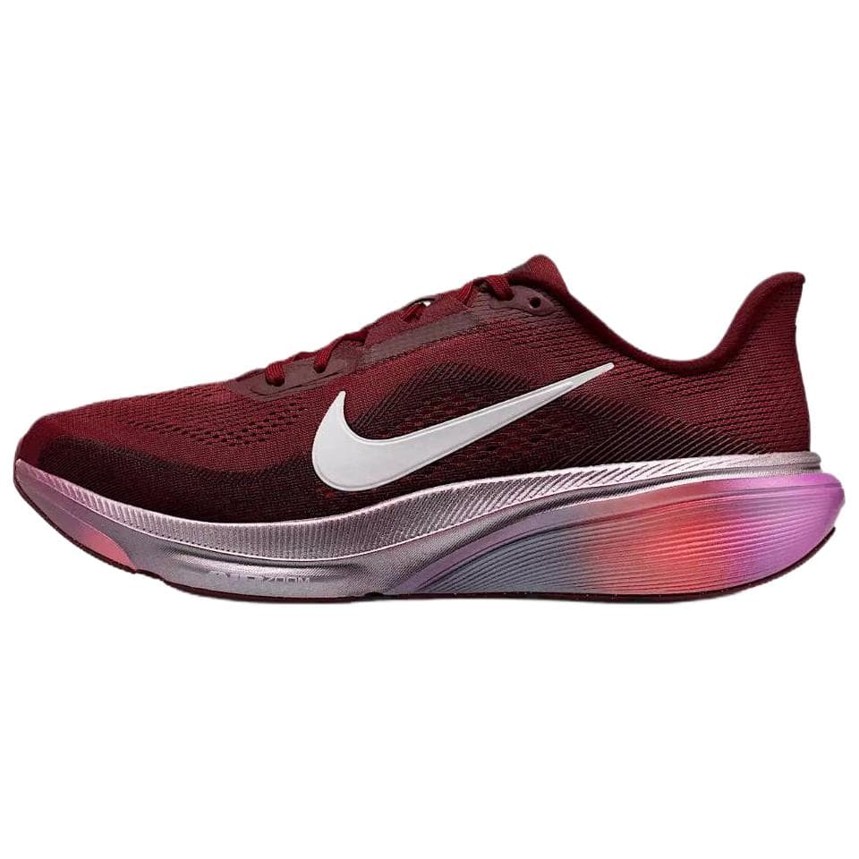 Кроссовки для бега Nike Pegasus 42 Дышащие Беговые кроссовки с амортизацией Женские Бордовый Белый - изображение 1