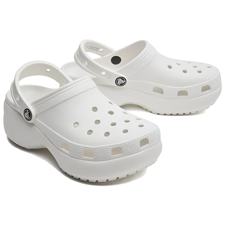 Сабо Crocs Classic Platform Clog Сабо Женские Лунный серый - изображение 5