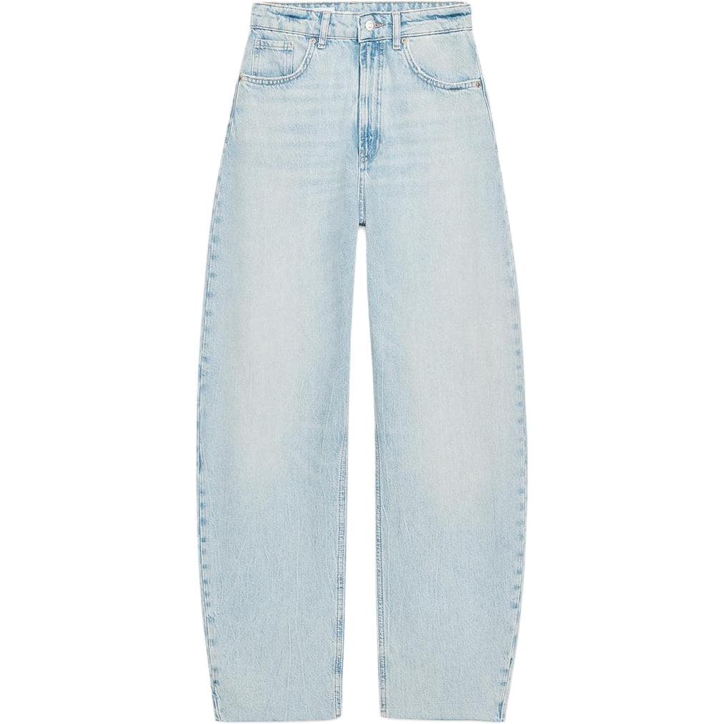 Джинсы ZARA Trf Светло-Синие Женские Джинсы - изображение 1